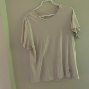 White basic layering  t shirt